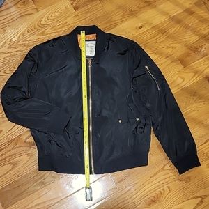 Bomber jacket black rose gold XL